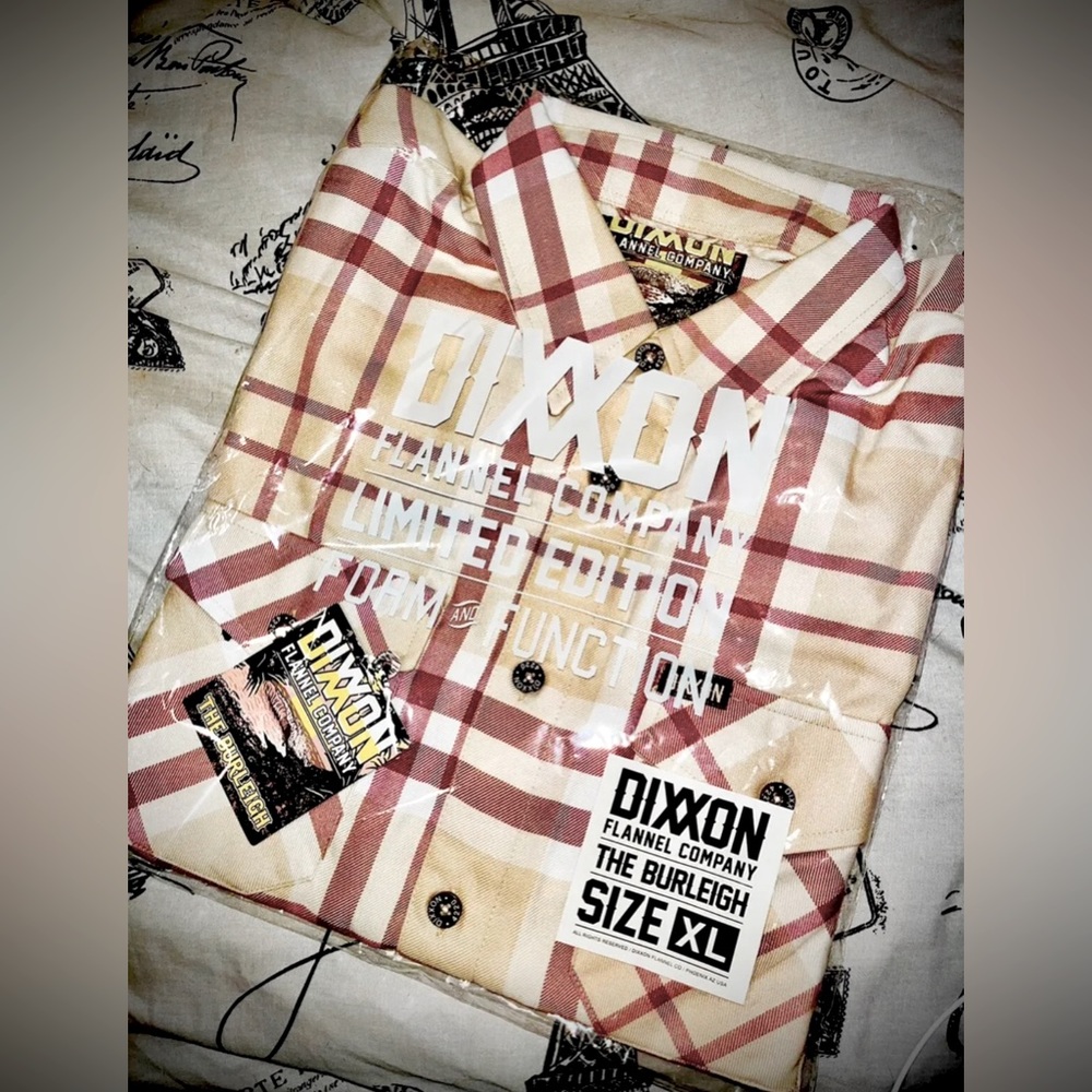 Dixxon Flannel Limited Edition The Burleigh Women’s XL BNWT